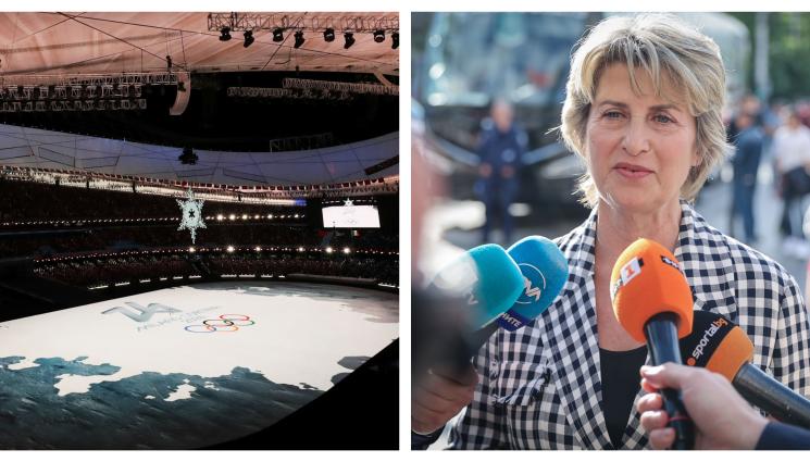 Весела Лечева олимпийски игри Кортина - Весела Лечева проведе работна среща с Организационния комитет на олимпиадата в Милано-Кортина