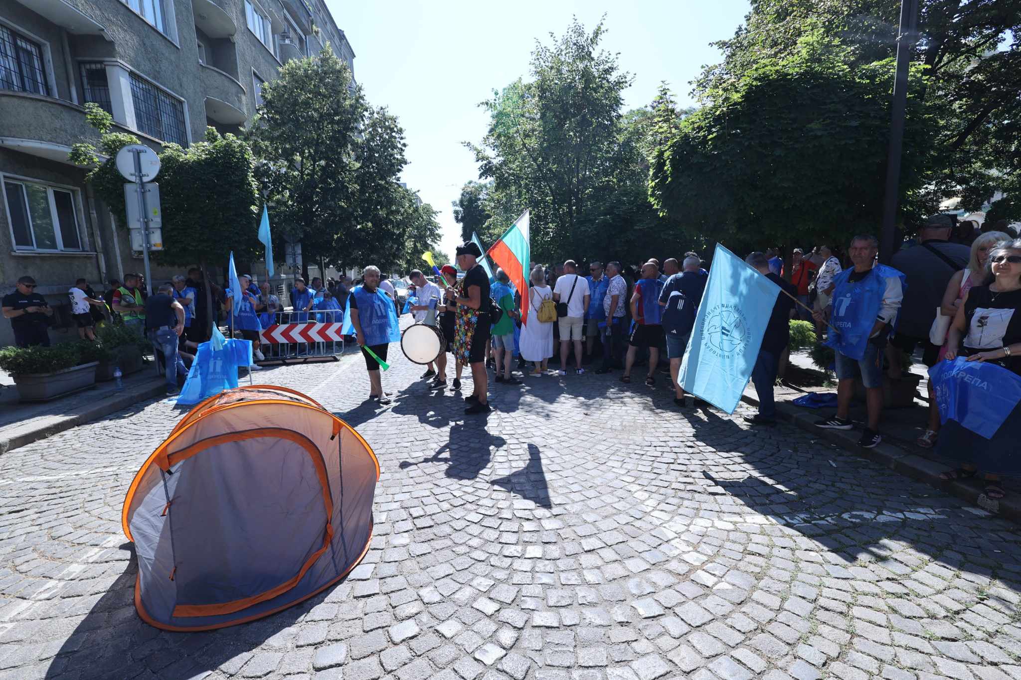 протест градски транспорт