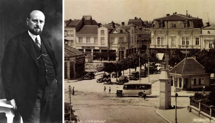 Александър Цанков - ИЗ АРХИВИТЕ: Русенски печатар стреля по Александър Цанков по време на предизборен митинг