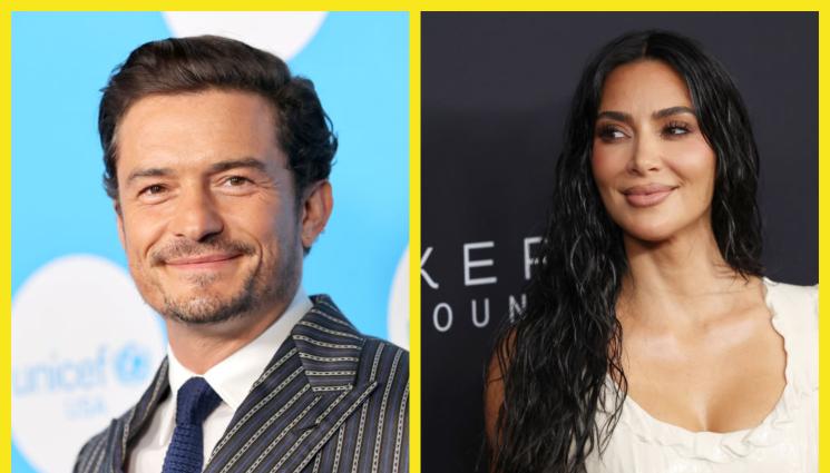 Орландо Блум и Ким Кардашиян - НЕ СИ ГУБИ ВРЕМЕТО: Орландо Блум разцелува полуголата Ким Кардашиян!