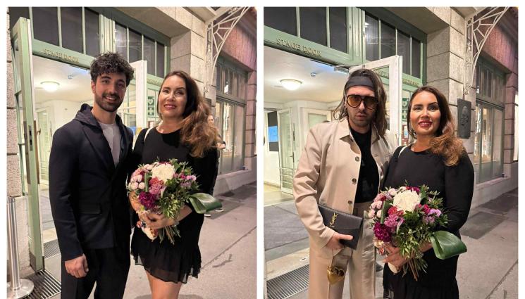 р - ВЪВ ВИЕНА: Евгени Генчев празнува със Соня Йончева