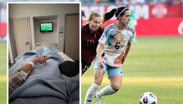 Бонмати менингит - Звезда на Испания в болница с менингит