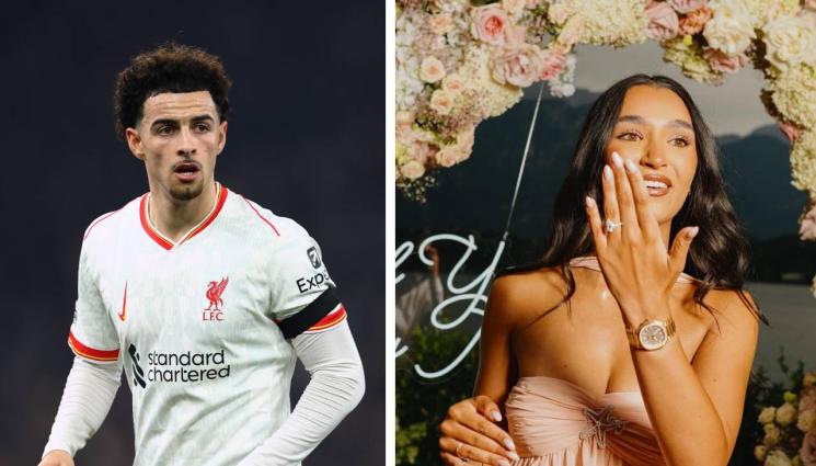 Къртис Джоунс Сафрон Хан - Халф на Ливърпул се сгоди за модел