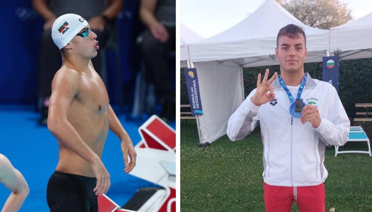 Петър Мицин - БРАВО, МОМЧЕ! Петър Мицин с трети медал от европейското по плуване до 23 г.