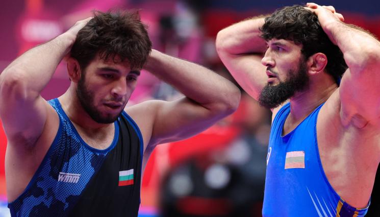 Рамазан Рамазанов Ахмед Магамаев - Сребро за Рамазан Рамазанов и Ахмед Магамаев на много як турнир по борба в Турция