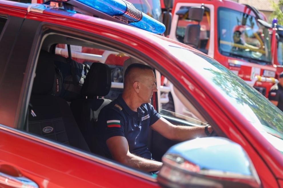  Благоевград - пожарникари - Гърция - изпращане 