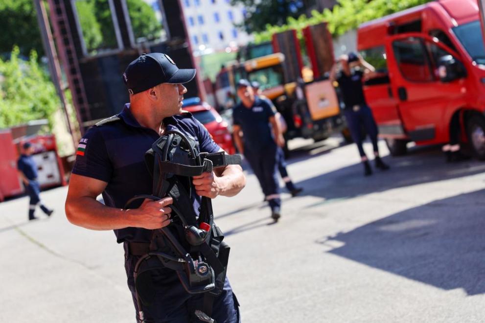  Благоевград - пожарникари - Гърция - изпращане 