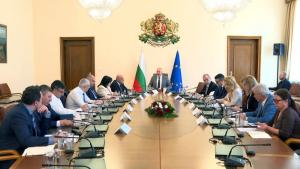 Премиерът Желязков Министерски съвет