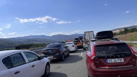 задръстване магистрала Струма