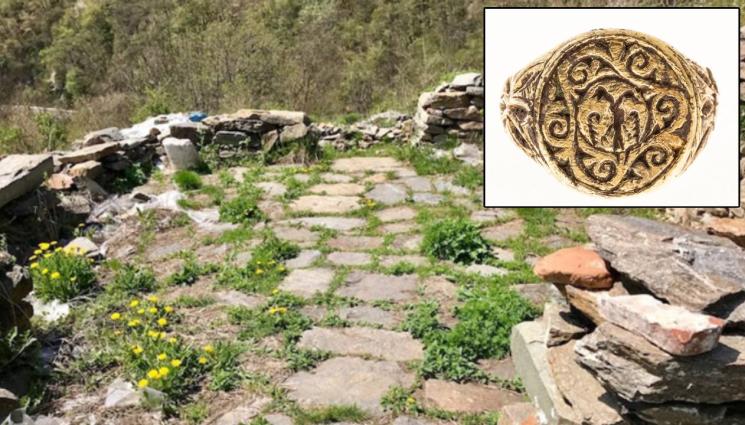 д - РАЗКОПАВАТ КРЕПОСТТА УРВИЧ: Показват златния пръстен на митичния цар Ясен