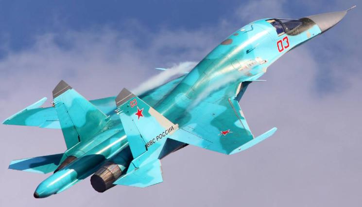 Су 34 - Руски изтребител-бомбардировач Су-34 се разби източно от Москва