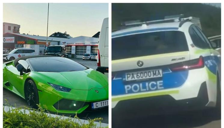 g - Ченгета пазят 10 като Сашо с ламборгинитo!