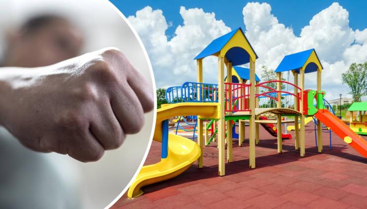 детска площадка побой бой - ПРОСТО ЕЙ ТАКА: Агресивен тип преби момченце на детска площадка!