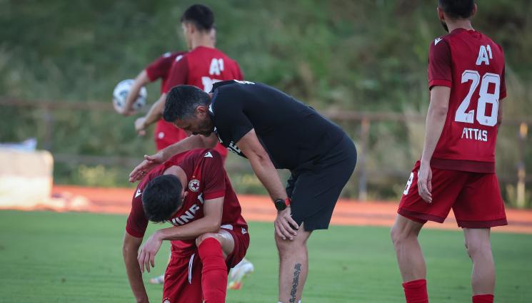 ЦСКА Душан Керкез - Душан разкри какво им е душите: Има много негативизъм от финала и баража