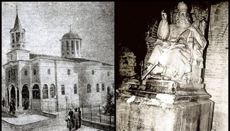 Св Св Константин и Елена - СВЕТОТАТСТВО: Комунисти унищожават криптата на църквата „Св. св. Константин и Елена“ (СНИМКИ)