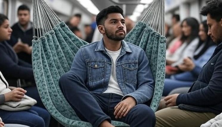 Хамак Метро - СОФИЯ МИ Е КАМЕН БРЯГ: Джулай морнинг в метрото, обърнаха го на плаж! (ВИДЕО)