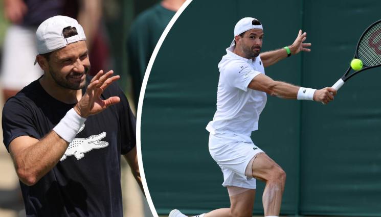 Григор Димитров - Гришо пребори корав французин, стигна третия кръг на 