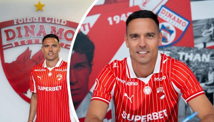 Георги Миланов Динамо Букурещ - Миланов официализира оставането си в Динамо Букурещ