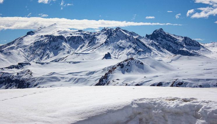 сняг Южна Америка