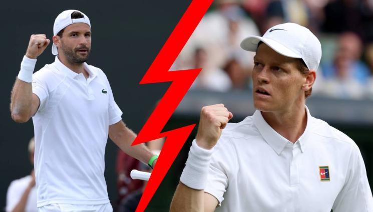 Гришо Синер - Гришо срещу Синер на 1/8-финалите на „Уимбълдън“