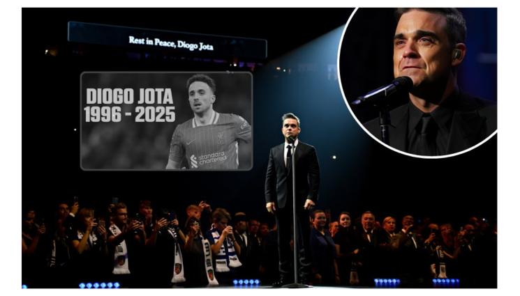 Роби Уилямс Диого Жота - Роби Уилямс посвети хит на Диого Жота