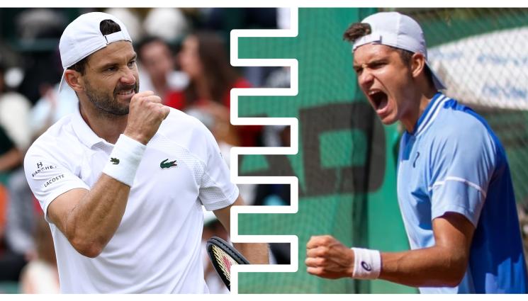 Григор Димитров Александър Василев - И братчедът на Гришо ги почна на „Уимбълдън”