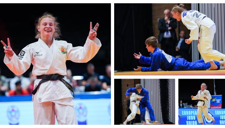 София Рангелова джудо Европейска купа - Наше момиче с второ трето място за Европейската купа по джудо