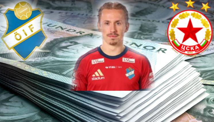 Давид Сегер - Милиони крони за подсилване на състава на Душан Керкез с шведски халф