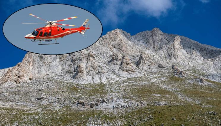 Вихрен - Жена пострада под връх Вихрен, вдигнаха медицински хеликоптер