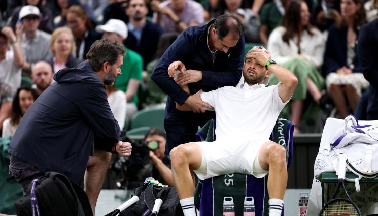 Григор Димитров - ПОТРЕСАВАЩО: Гришо напусна разплакан свещената трева!