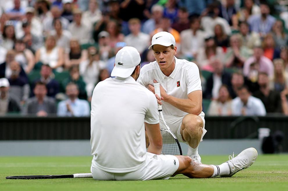 Българската звезда в тениса - Григор Димитров, беше принуден да се