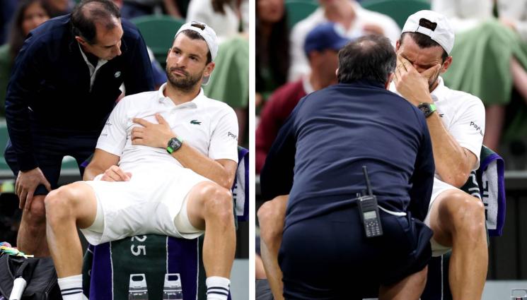 Григор Димитров - Гришо плакал с часове след срива срещу Синер