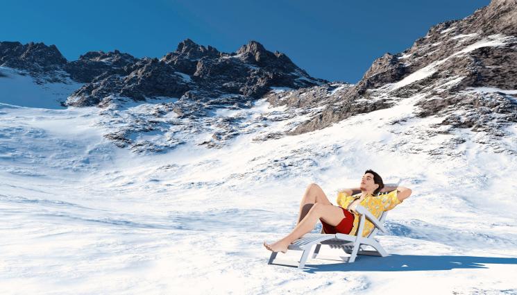 планина - НЕНОРМАЛНО ВРЕМЕ: Юлски сняг покри планински върхове!