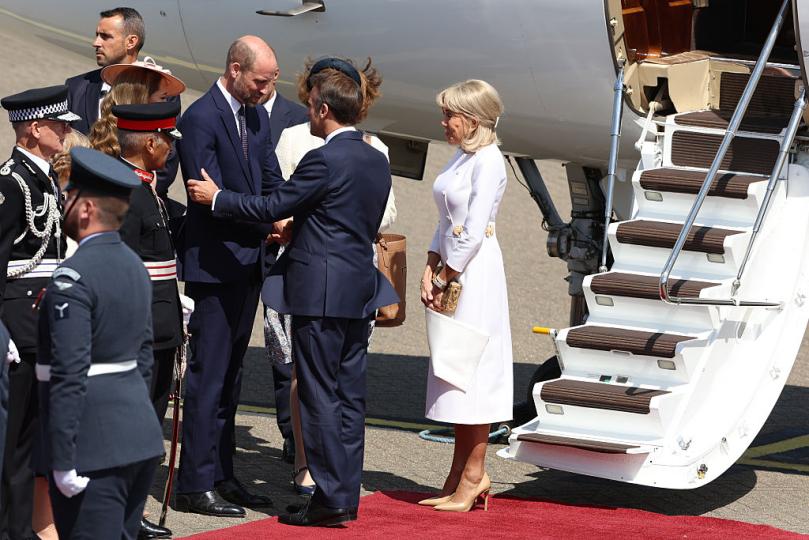 <p>Еманюел и Бриджит Макрон</p>