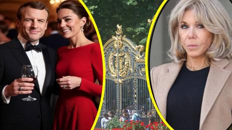 Макрон Кейт и Бриджит