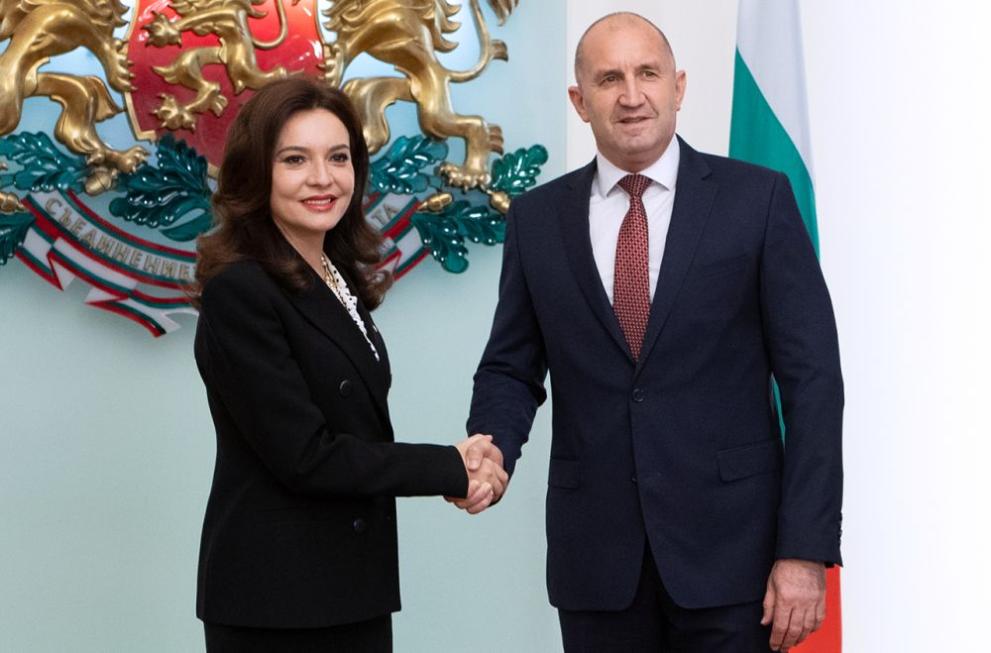 Румен Радев и Елиса Спиропали