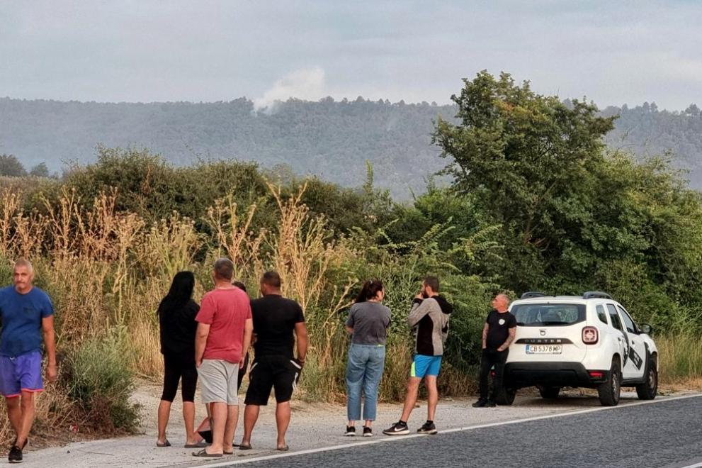  Село Мурсалево - пожар - гасене 