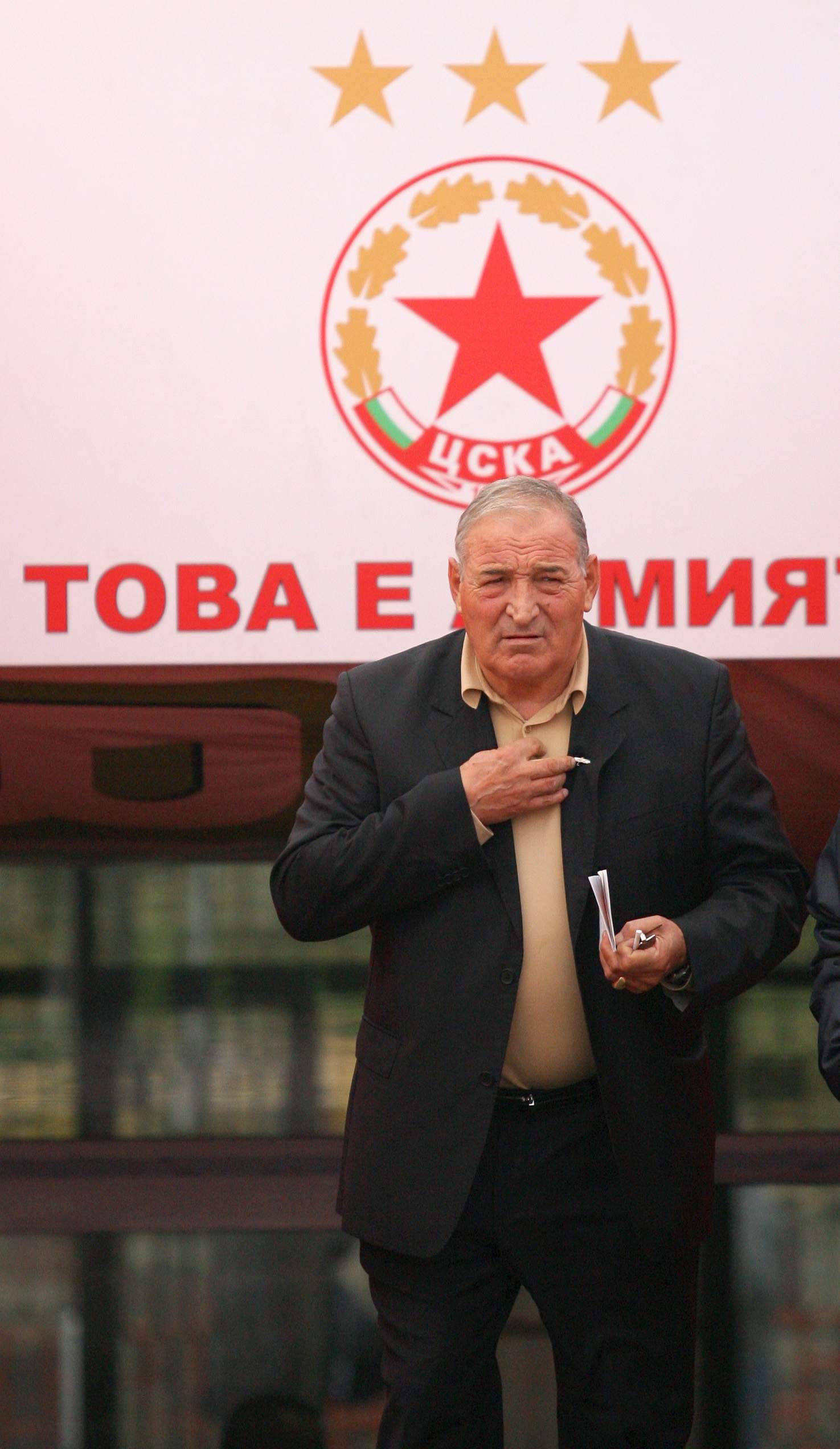  Димитър Пенев постигна големи успехи с ЦСКА.