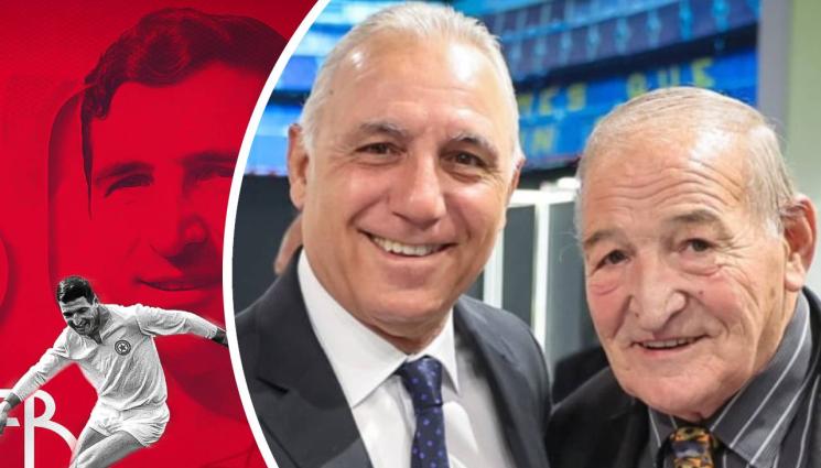 ЦСКА Пенев - ЦСКА и Христо Стоичков поздравиха Димитър Пенев за юбилея