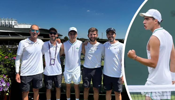 Иван Иванов тенис - Иван Иванов преди финала на 