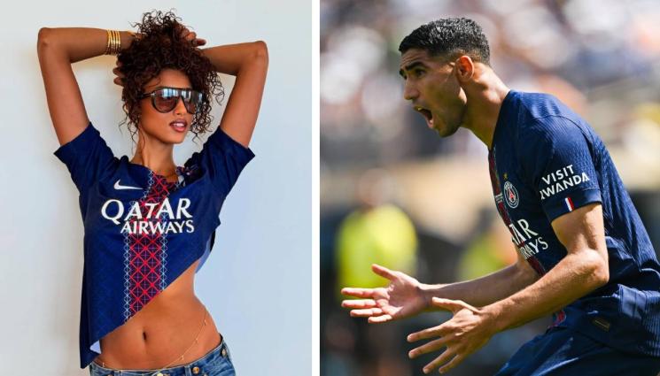 хакими иман хамам - Хакими се хвана с добра приятелка