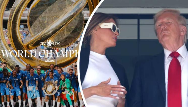 Доналд Тръмп Челси световно клубно първенство - Тръмп видя как Челси разкова ПСЖ за триумф на клубния Мондиал
