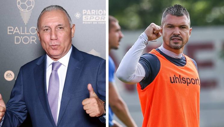 Стоичков Божинов - Стоичков и Божинов с голова фиеста в мач на легендите в САЩ