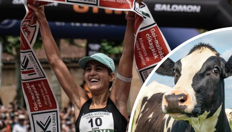 Сара Алонсо - Крава нападна атлетка на тренировка