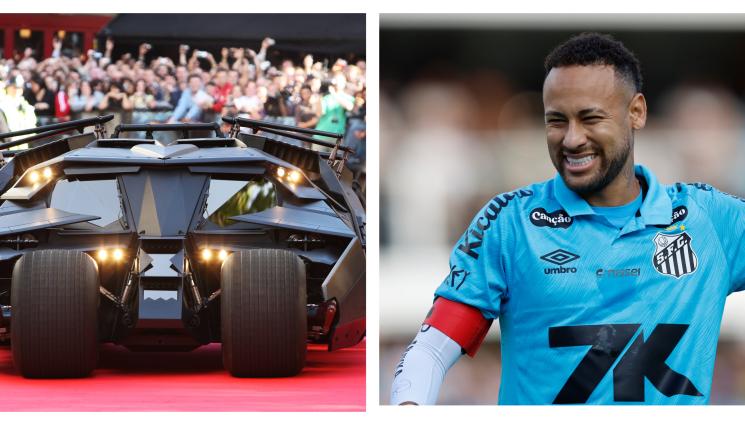 Батмобил Неймар - Неймар стана собственик на Батмобил