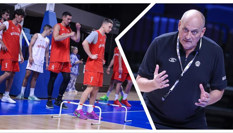 баскетбол - Барчовски прави промени в състава на баскетболистите