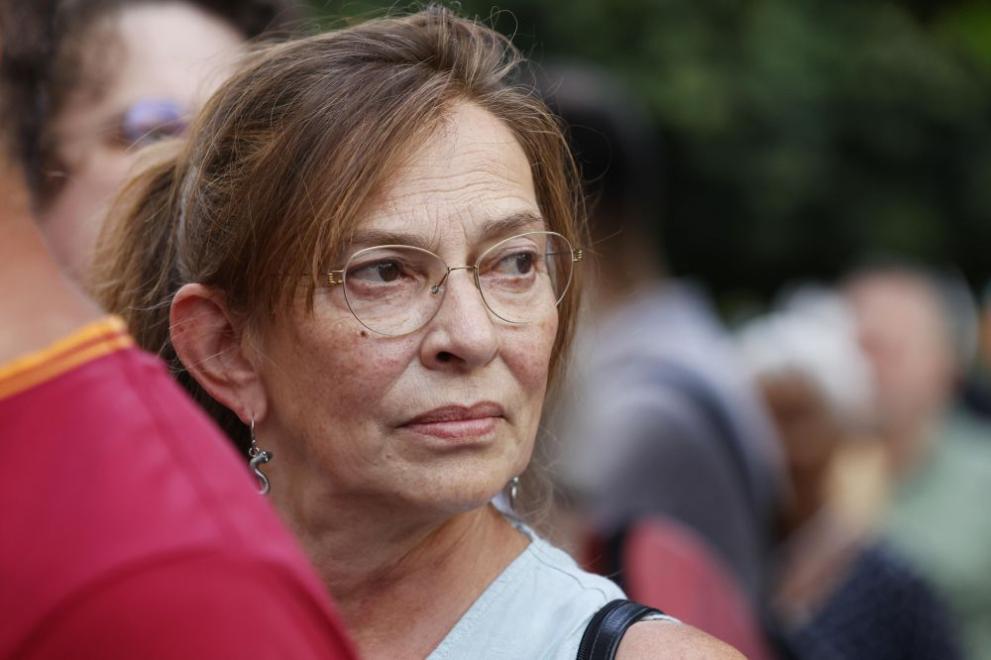 Н. Пр. Ирене Мария Планк участва в протеста в защита на кмета на Варна Благомир Коцев, който се проведе в София