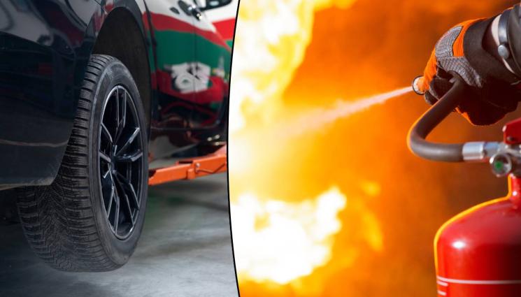 d - Собственик на автосервиз получи 20% изгаряния след инцидент