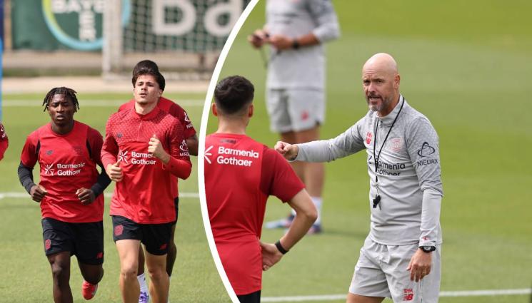 Тен Хаг Леверкузен - Тен Хаг тръгна с тежка загуба в Леверкузен