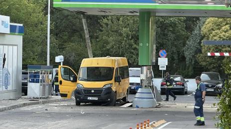 бензиностанция инцидент Бургас